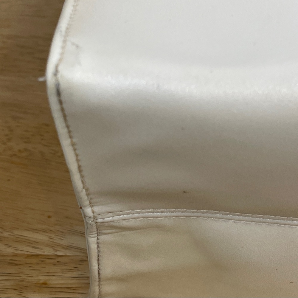 Escada Sunset Boulevard Cream Ivory Tote Handbag - Picture 10 of 16